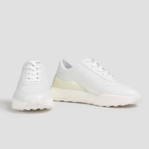 Stuart Weitzman NEW Women’s Dodie Leather Sneakers Size 6.5 - Picture 1 of 13